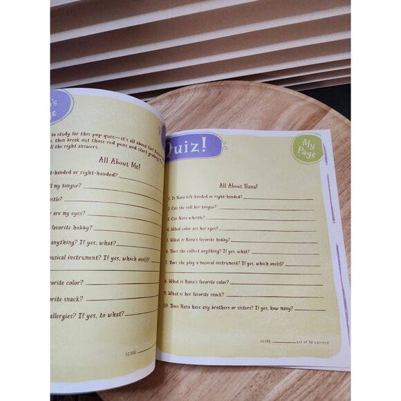 Hallmark all about Nana & Me The Story of Us to Write Together - Picture 7 of 11